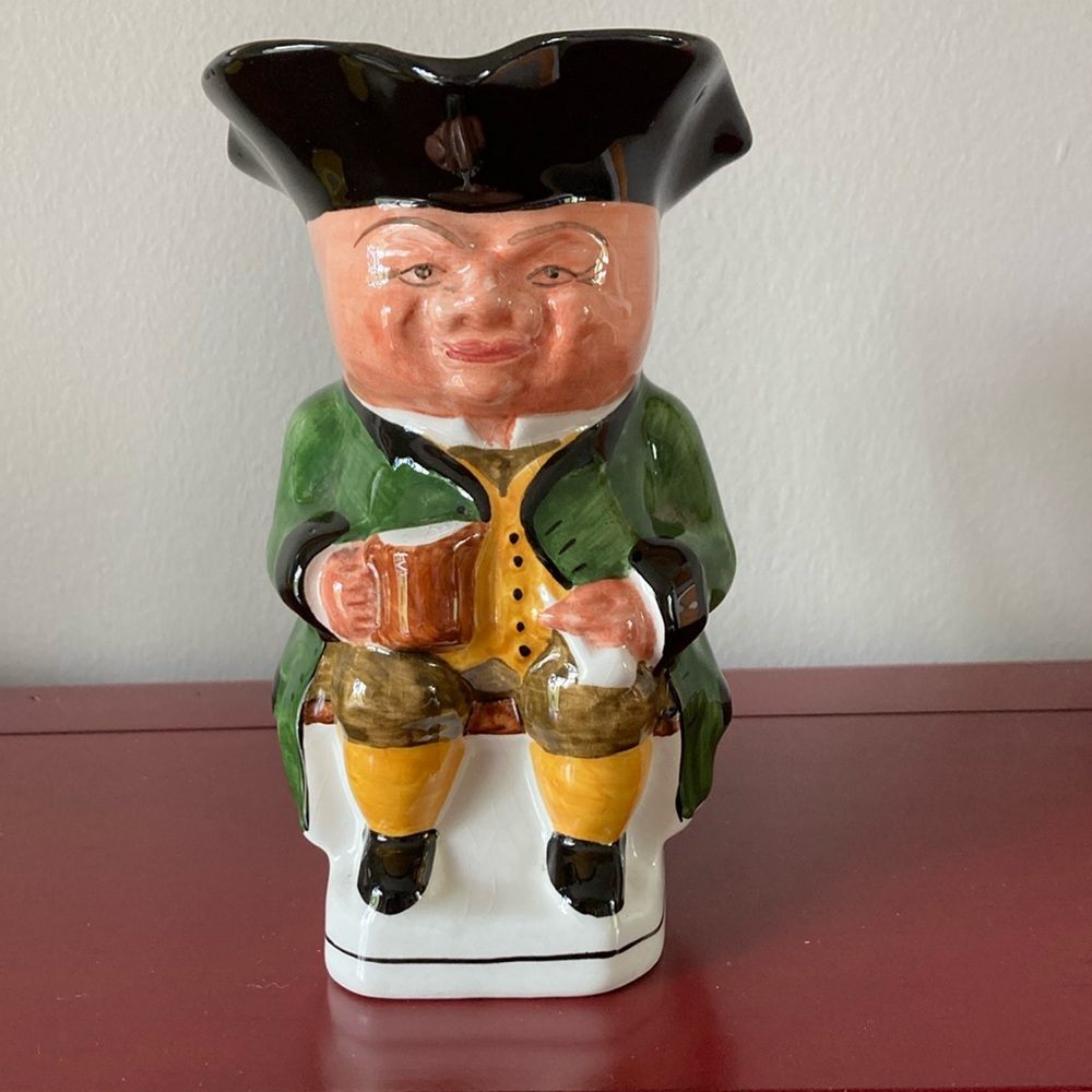 Vintage "Toby" by Wood and Sons (No. 2) Toby Pitcher